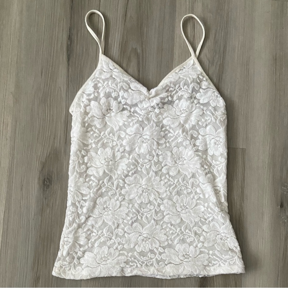 Lace tank
